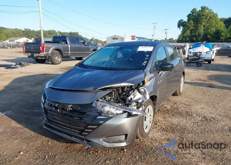 2025 Nissan Versa 1.6 S z USA, uszkodzony, nr VIN 3N1CN8DV3SL852774